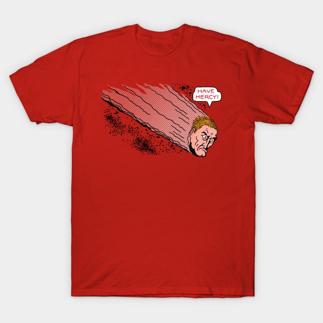 Vintage Comic Flying Head T-Shirt by Angel Robot